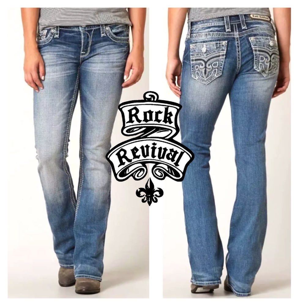 Rock Revival Anzelie Easy Boot Stretch Jeans